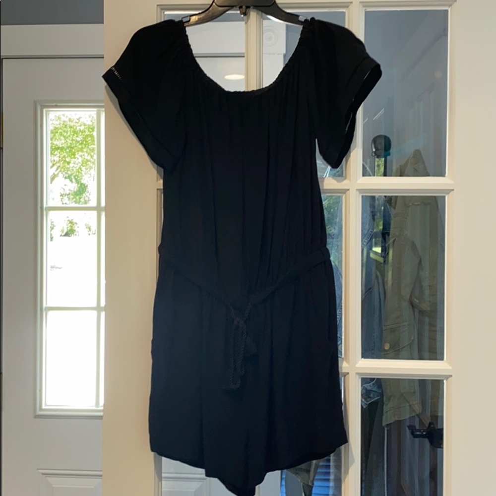 LOFT black romper